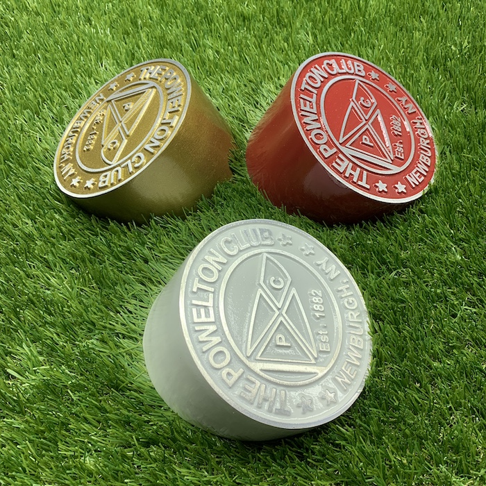 cast metal tee markers