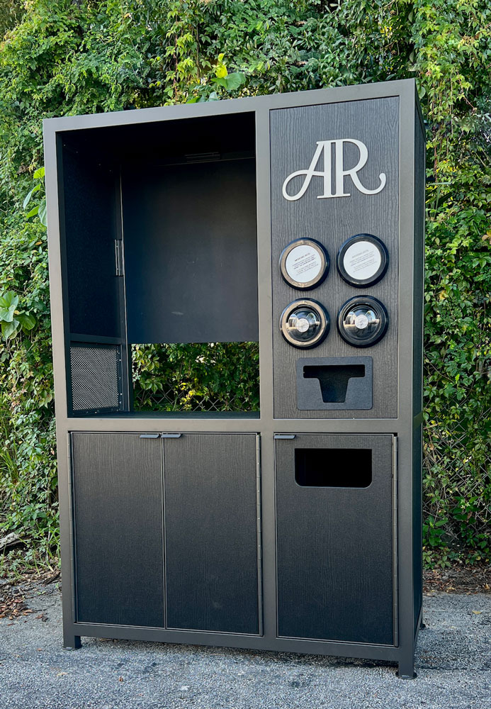 custom logo amenity station 