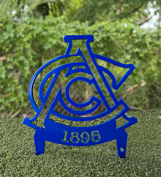 blue ardsley cc tee marker
