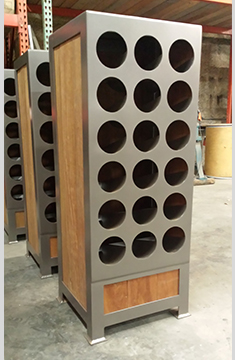 divot bottle holder vertical