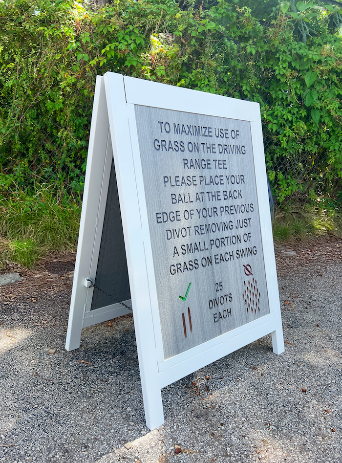 routed ecolumber a frame with aluminum framing